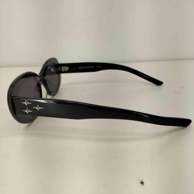 GENTLE MONSTER ブラックオーバルサングラス eve Gentle Monster Cocoa オーバルフレーム サングラス | ブラック