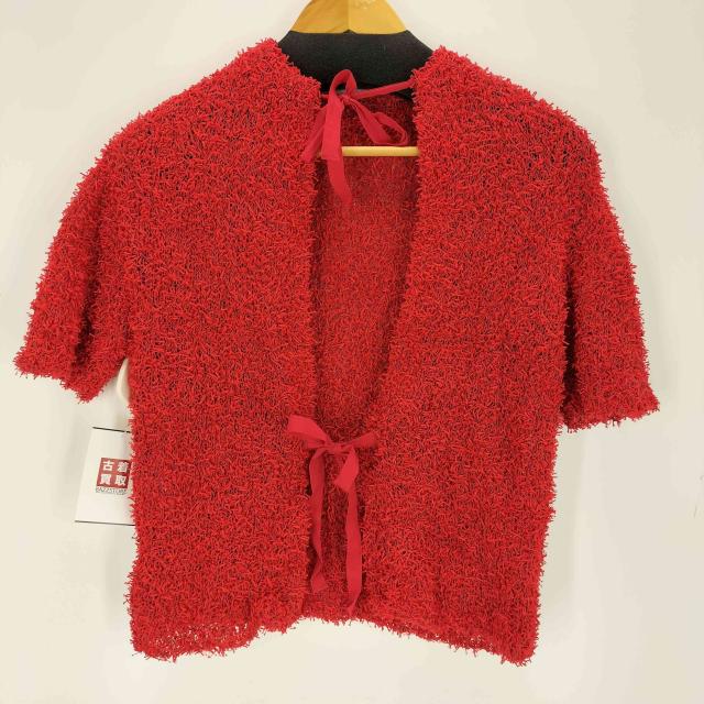 USED古着(ユーズドフルギ) {{KIN}} リボン フリンジトップ レディース 表記無 【中古】【ブランド古着バズストア】 USED古着(ユーズドフルギ) {{KIN}} リボン フリンジトップ レディース