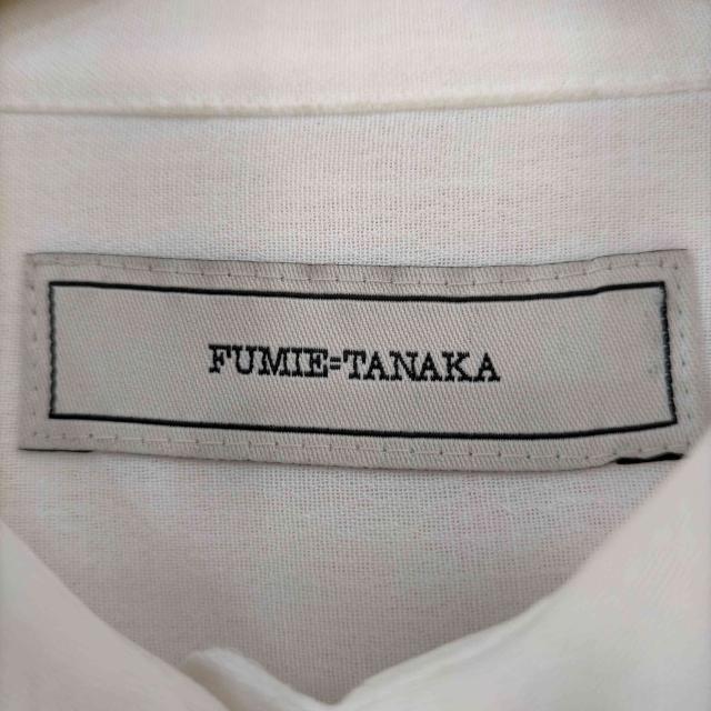 FUMIE＝TANAKA(フミエタナカ) cuffs SH カフスシャツ レディース 表記 