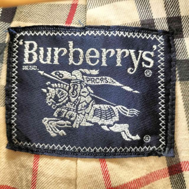 【美品】Burberrys バーバリー トレンチコート 裏地 ノヴァチェック Burberrys バーバリー 裏地ノバチェック トレンチ コート 44
