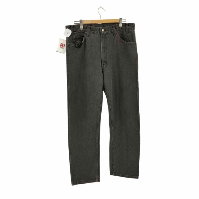 Levis(リーバイス) USA製 ボタン裏575刻印 40505 0259 先染め ブラックデニム メンズ 38inch 【中古】【ブランド古着バズストア】