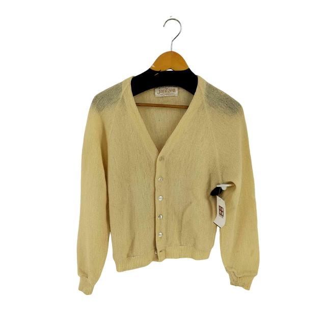 jantzen(ジャンセン) カナダ製 ウールモヘアアルパカ カーディガン メンズ import：S 【中古】【ブランド古着バズストア】