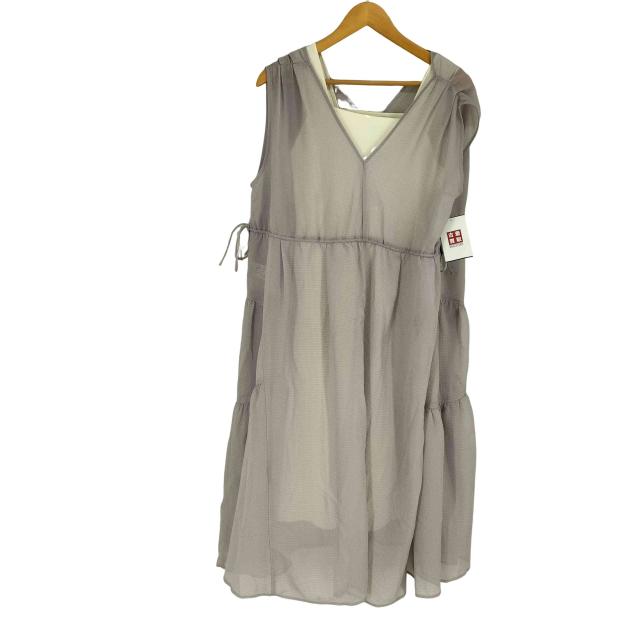 STRATA(エストラータ) 25SS マイクロチェックシアーワンピースセット レディース 表記無 【中古】【ブランド古着バズストア】