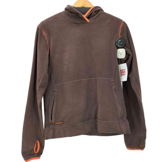 NIKE ACG(ナイキエーシージー) 00S 04AW THERMA FIT パイル地 フリース サムホール ギア テック フーディー パーカー archive アーカイブ メンズ import：L 【中古】【ブランド古着バズストア】