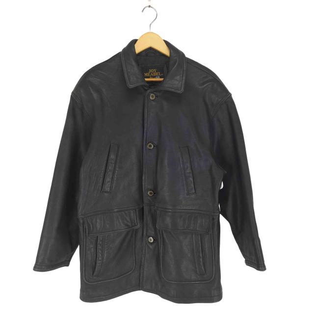 USED古着(ユーズドフルギ) {{JOY MEABEL}} シープスキンレザーカーコート メンズ import：M 【中古】【ブランド古着バズストア】