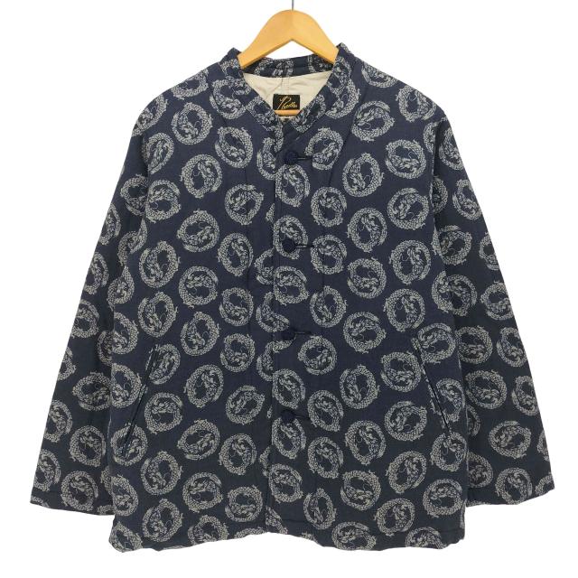 Needles(ニードルズ) 18AW ORIENTAL BUTTON STAND COLLAR COVERALL オリエンタルボタン スタンドカラー カバーオール メンズ JPN：XS 【中古】【ブランド古着バズストア】