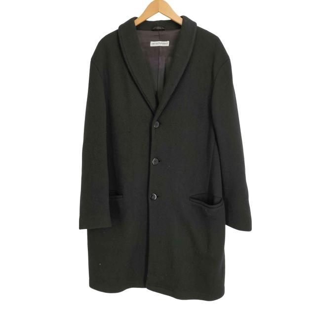EMPORIO ARMANI(エンポリオアルマーニ) イタリア製 ウール混 ロングコート メンズ 表記無 【中古】【ブランド古着バズストア】