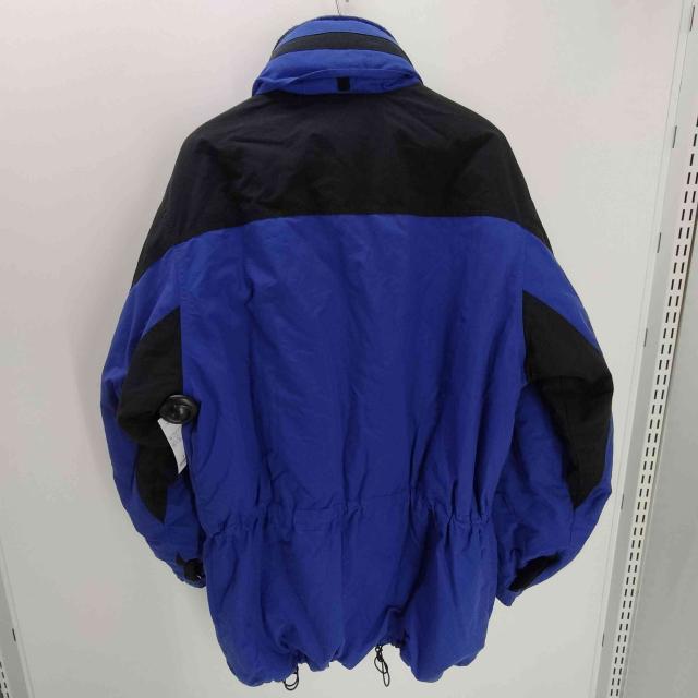 L.L.Bean(エルエルビーン) 90S Thinsulate Mountain Jacket ロゴ刺繍 シンサレート パッカブル スイッチングカラー マウンテン パーカー ジャケット 裾ドローコード ダブルジップ【中古】【ブランド古着バズストア】