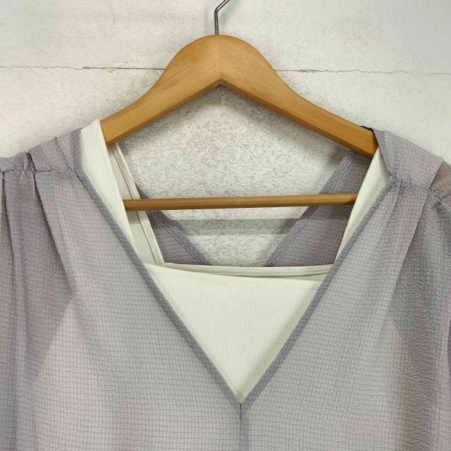 STRATA(エストラータ) 25SS マイクロチェックシアーワンピースセット