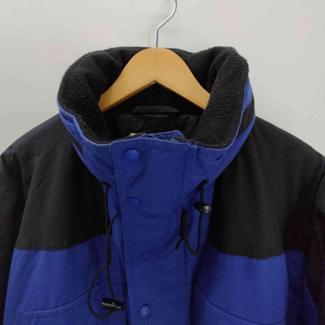 L.L.Bean(エルエルビーン) 90S Thinsulate Mountain Jacket ロゴ刺繍 シンサレート パッカブル スイッチングカラー マウンテン パーカー ジャケット 裾ドローコード ダブルジップ【中古】【ブランド古着バズストア】