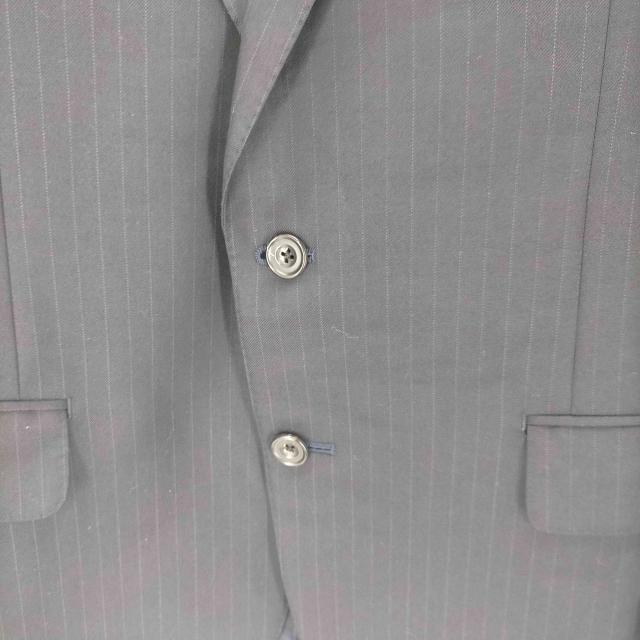 BURBERRYS(バーバリーズ) 80-90S OLD Striped Wool Tailored Jacket 英国製 裏地背抜き サマーウール ストライプ 2B テーラード ジャケット メンズ 表記無 【中古】【ブランド古着バズストア】_2