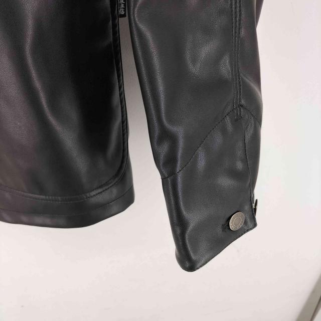 THE BLACK EYE PATCH(ザブラックアイパッチ) OG LABEL FAUX FUR  LEATHER COVERALL JACKET メンズ JPN：L 【中古】【ブランド古着バズストア】_4