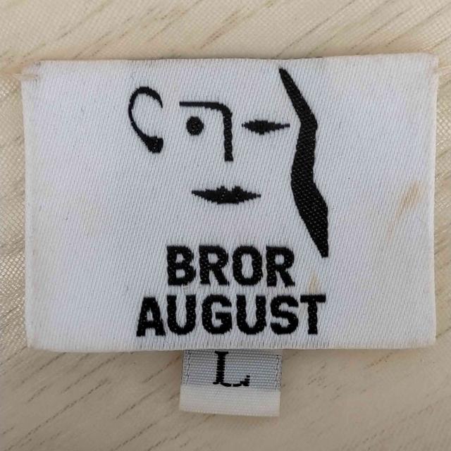 BROR AUGUST(ブロールオーガスト) ペイント シースルーカットソー セカンドスキン レディース  中古 古着 1101 BROR AUGUST(ブロールオーガスト) ペイント シースルー
