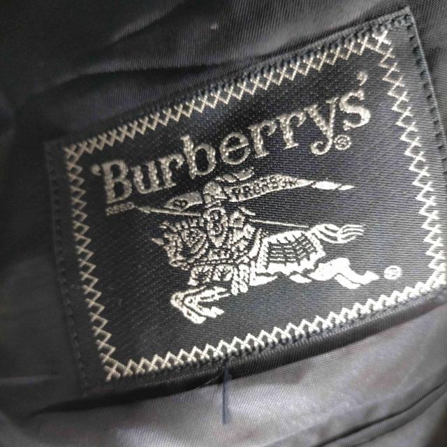 BURBERRYS(バーバリーズ) 80-90S OLD Striped Wool Tailored Jacket 英国製 裏地背抜き サマーウール ストライプ 2B テーラード ジャケット メンズ 表記無 【中古】【ブランド古着バズストア】_5