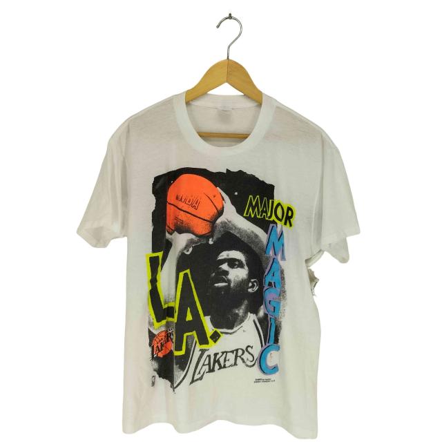 USED古着(ユーズドフルギ) {{AMERICAN MARKETING WORKS}} プリント半袖tシャツ STREET メンズ JPN：XL 【中古】【ブランド古着バズストア】の通販は