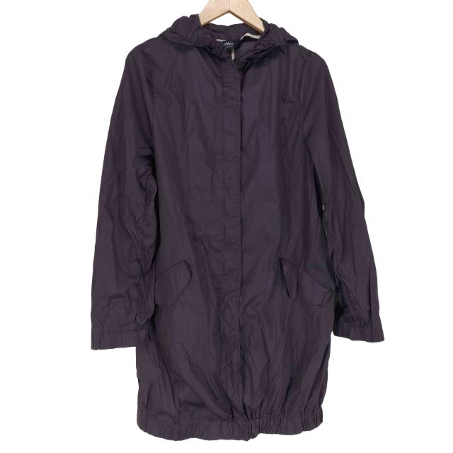 S Max Mara(エスマックスマーラ) ナイロンフーデッドコート レディース  38【中古】【ブランド古着バズストア】の通販は