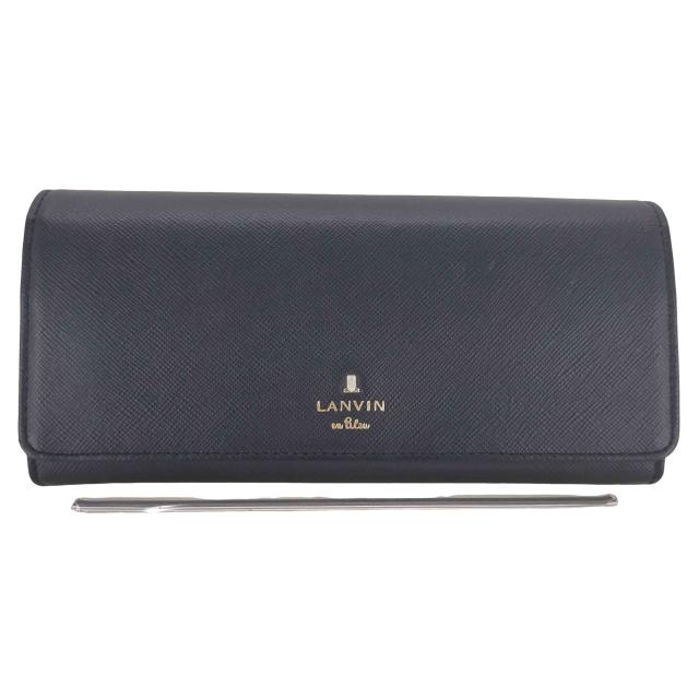 LANVIN en Bleu(ランバンオンブルー) 長財布 レディース 表記無 【中古】【ブランド古着バズストア】