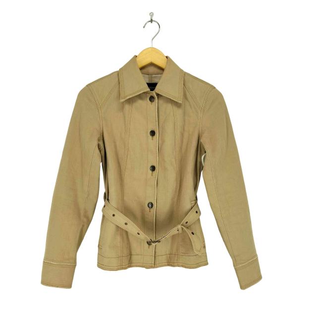 BURBERRY LONDON(バーバリーロンドン) ベルト付デニムジャケット レディース  36【中古】【ブランド古着バズストア】