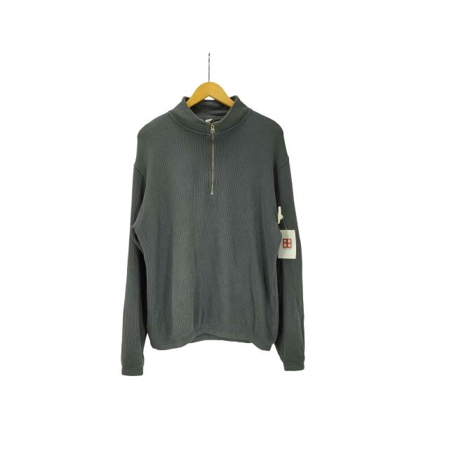USED古着(ユーズドフルギ) ANOTHER ASPECT 26SS アナザー アスペクト Another Sweatshirt 2.0 ハーフジップ スウェット シャツ メンズ import：S 【中古】【ブランド古着バズストア】