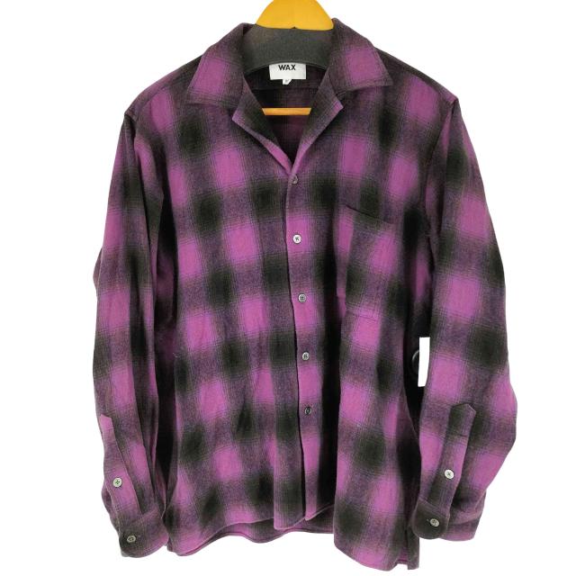 USED古着(ユーズドフルギ) WAX LONDON 開襟 オンブレシャツ メンズ JPN：M 【中古】【ブランド古着バズストア】