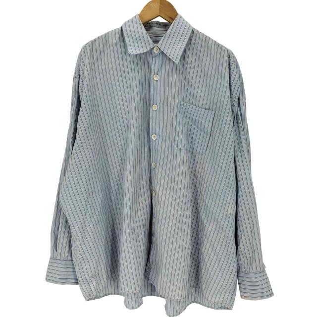 OUR LEGACY(アワーレガシィー) 24AW Borrowed Shirt Big Daddy Stripe Oxford L/S シャツ メンズ  46【中古】【ブランド古着バズストア】