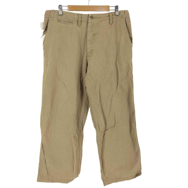 Engineered Garments(エンジニアードガーメンツ) 5ポケット コットン  ボタンフライ ワイドパンツ メンズ  L【中古】【ブランド古着バズストア】
