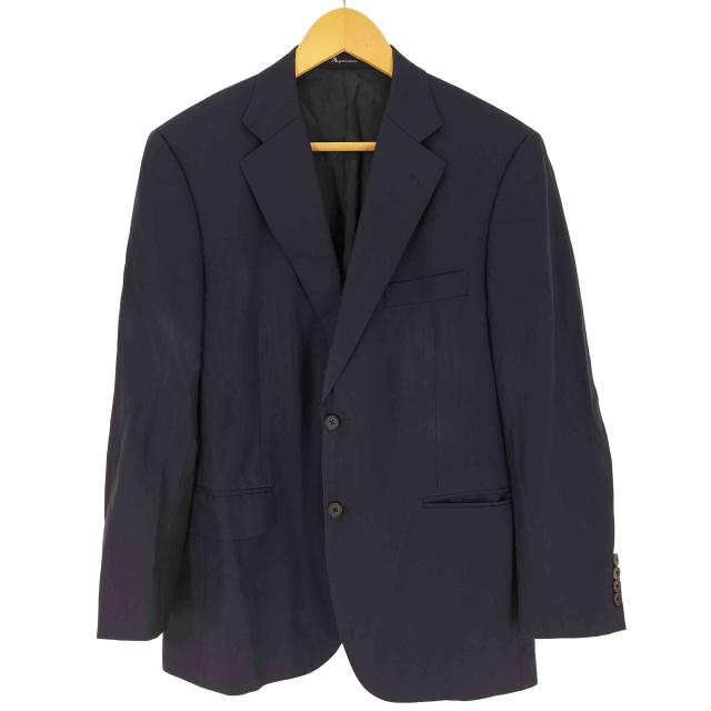 AQUASCUTUM(アクアスキュータム) 2B ストライプ テーラードジャケット 