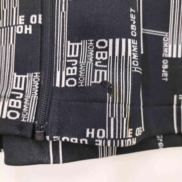 GAULTIER  HOMME objet(ゴルチエオムオブジェ) 90S ジャガード ノーカラー ジップ トラック ジャケット メンズ FREE 【中古】【ブランド古着バズストア】 GAULTIER HOMME objet(ゴルチエオムオブジェ) 90S ジャガード ノー