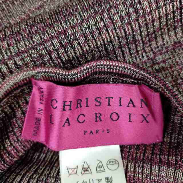 Christian Lacroix(クリスチャンラクロワ) MADE IN ITALY 総柄タイト