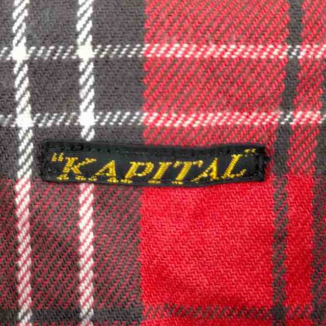 KAPITAL(キャピタル) 魔女袖 チェックシャツ レディース JPN：0 【中古 ...