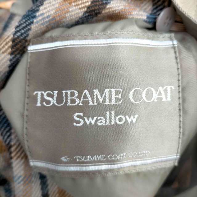 TSUBAME coat(フルギ) ウール混比翼ステンカラーコート メンズ 94A6【中古】【ブランド古着バズストア】｜au PAY マーケット