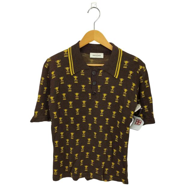 ERNEST W.BAKER(アーネストダブルベーカー) イタリア製 クラウン 半袖ポロシャツ メンズ 表記無 【中古】【ブランド古着バズストア】