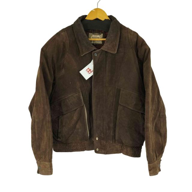 Levis(リーバイス) authentic westernwear スエードレザージャケット  メンズ import：L 【中古】【ブランド古着バズストア】