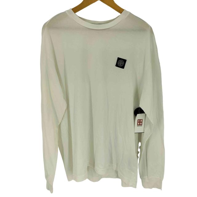 STONE ISLAND(ストーンアイランド) ロゴパッチ ロンT メンズ import：XXL 【中古】【ブランド古着バズストア】