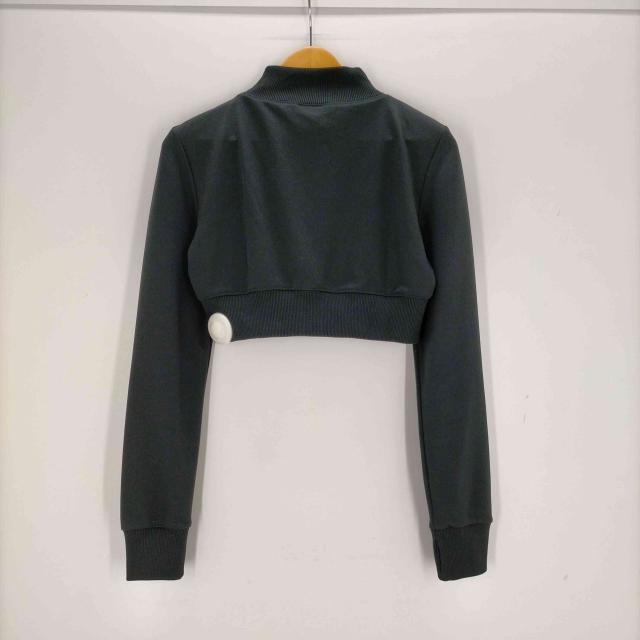 courreges(クレージュ) MAXI RIB CROPPED SWEATSHIRT レディース