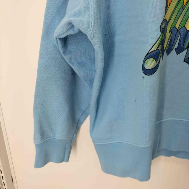 Palm Angels(パームエンジェルス) 23AW RAINBOW CREW Sweatshirt レインボープリント クルーネックスウェットトレーナー メンズ import:L 【中古】【ブランド古着バズストア】の通販は Palm Angels(パームエンジェルス) 23AW RAINBOW CREW Sweatshirt レインボープリント クルーネックスウェットトレーナー メンズ import:L 【中古】【ブランド古着バズストア】の通販は