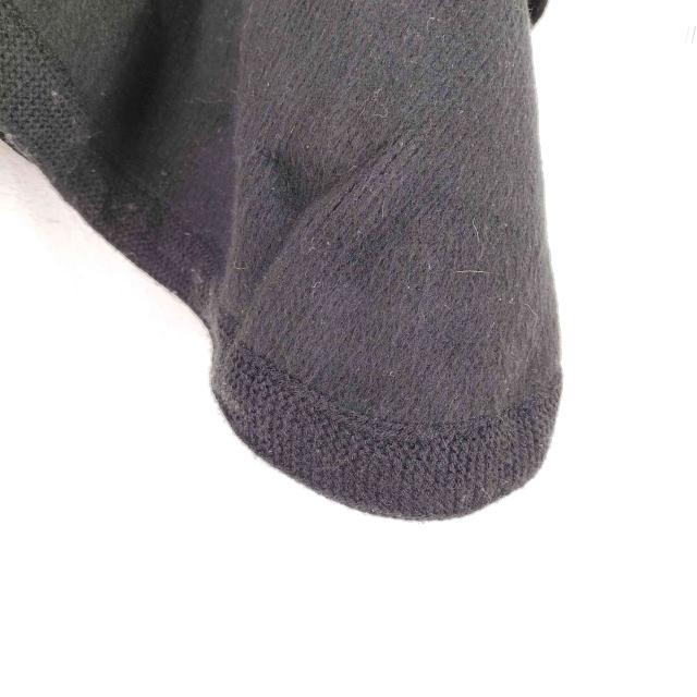 USED古着(ユーズドフルギ)  手書きロゴ ペイントデザインウールポンチョ レディース 表記無 【中古】【ブランド古着バズストア】 USED古着(ユーズドフルギ) 手書きロゴ ペイントデザインウールポンチョ