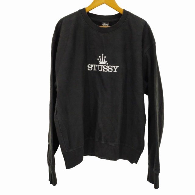 Stussy(ステューシー) Glamour Pigment Dyed Crew スウェット メンズ JPN：L  【中古】【ブランド古着バズストア】｜au PAY マーケット