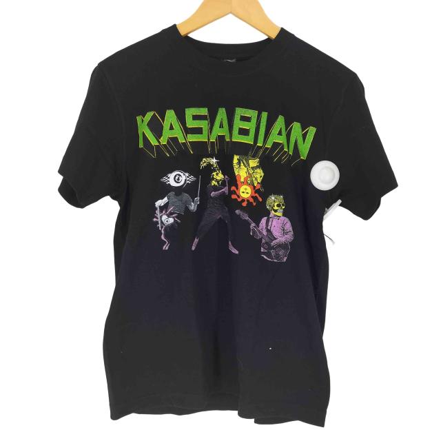 USED古着(ユーズドフルギ) {{KASABIAN}} LIVE IN JAPAN 2024 グラフィックプリント ツアーTシャツ メンズ JPN：S 【中古】【ブランド古着バズストア】