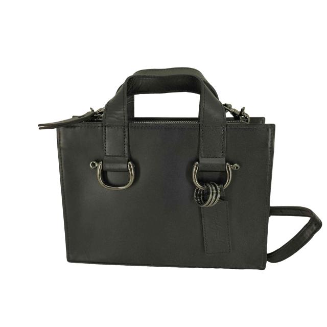 discord Yohji Yamamoto(ディスコードヨウジヤマモト) 24SS Zipper Tote mini  ジッパー トート ミニバッグ ショルダーバッグ メンズ 表記無 【中古】【ブランド古着バズストア】の通販は
