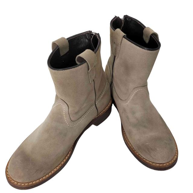 USED古着(ユーズドフルギ) M バックジップレザーブーツ メンズ UK：8 【中古】【ブランド古着バズストア】