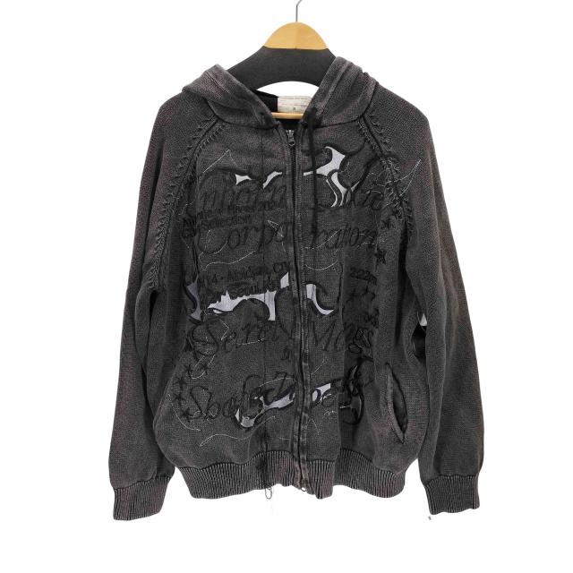 USED古着(ユーズドフルギ) {{UNBORN SOCIETY}} Corporation 7gg Knit Hoodie メンズ import：XL 【中古】【ブランド古着バズストア】
