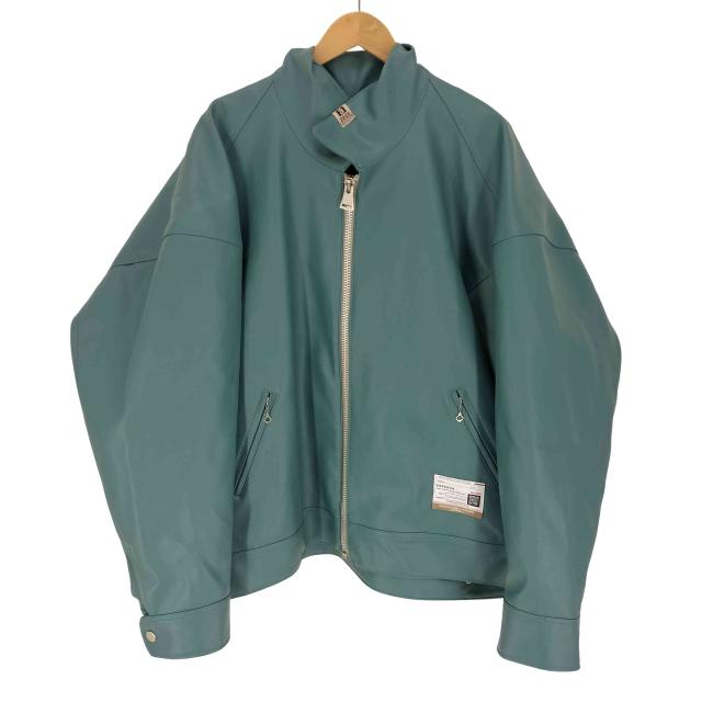 Maison MIHARA YASUHIRO(メゾンミハラヤスヒロ) 22aw SELF CULTURE ヴィーガンレザージャケット メンズ JPN：46 【中古】【ブランド古着バズストア】