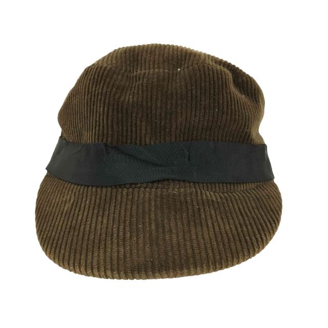 RRL RALPH LAUREN(ダブルアールエルラルフローレン) MADE IN USA コーデュロイ キャスケット メンズ 表記無 【中古】【ブランド古着バズストア】