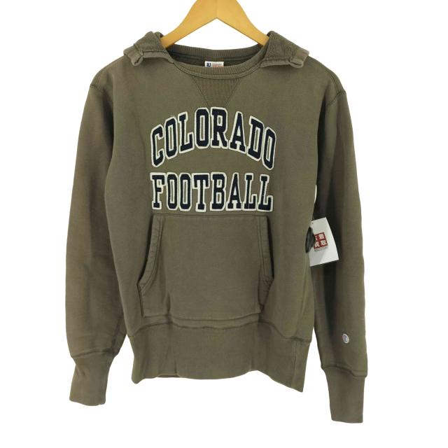Champion(チャンピオン) 復刻 ランタグ アフターフーデッド 後付け プルオーバー パーカー メンズ M【中古】【ブランド古着バズストア】