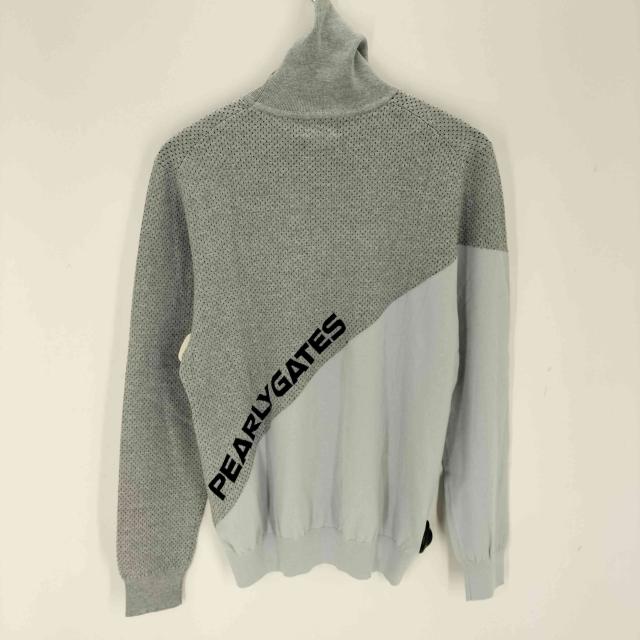 PEARLY GATES ホワイト タートルネック セーター 中古 PEARLY