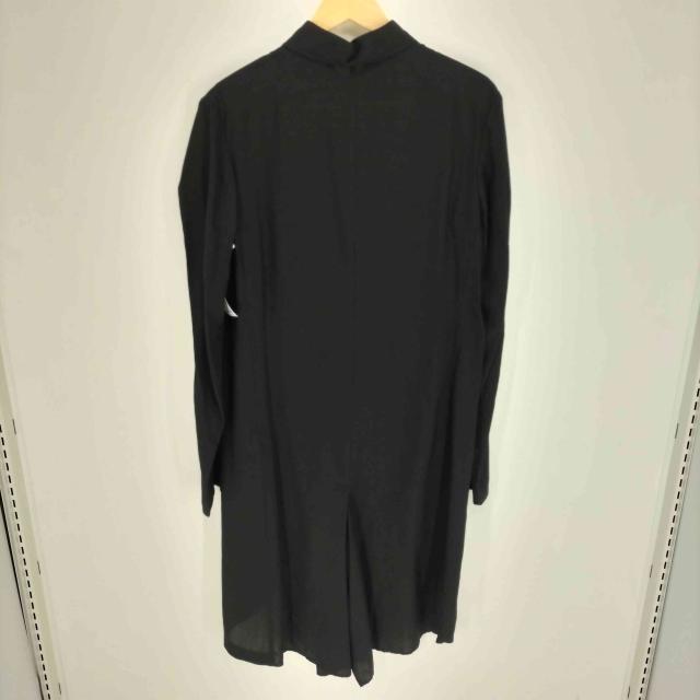 Yohji Yamamoto(ヨウジヤマモト) collections 24AW CELLULOSE POPLIN ROUNDED HEM SHIRT DRESS セルロースポプリン ラウンデッドヘム シャツドレス 【中古】【ブランド古着バズストア】_1