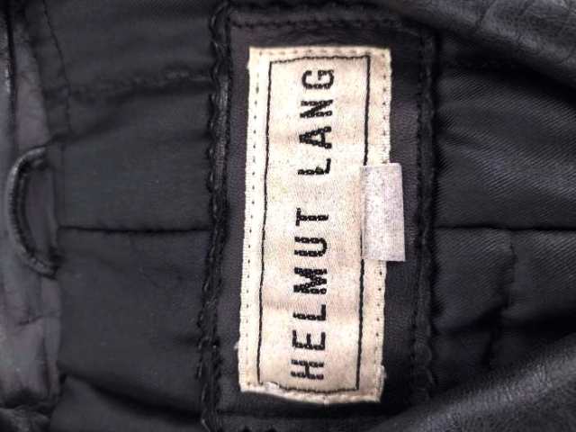 HELMUT LANG(ヘルムートラング) 本人期 ベルト付き カウレザーダブル