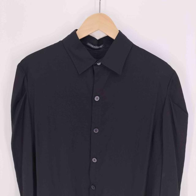 Yohji Yamamoto(ヨウジヤマモト) collections 24AW CELLULOSE POPLIN ROUNDED HEM SHIRT DRESS セルロースポプリン ラウンデッドヘム シャツドレス 【中古】【ブランド古着バズストア】_2