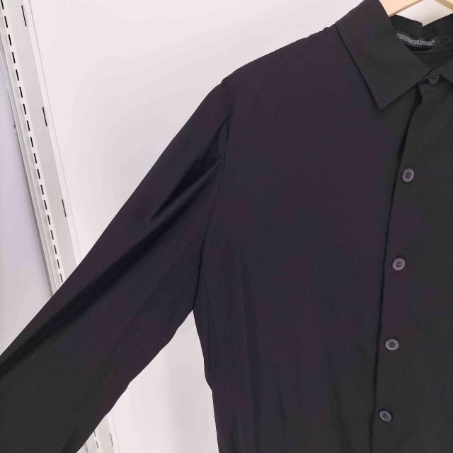 Yohji Yamamoto(ヨウジヤマモト) collections 24AW CELLULOSE POPLIN ROUNDED HEM SHIRT DRESS セルロースポプリン ラウンデッドヘム シャツドレス 【中古】【ブランド古着バズストア】_3